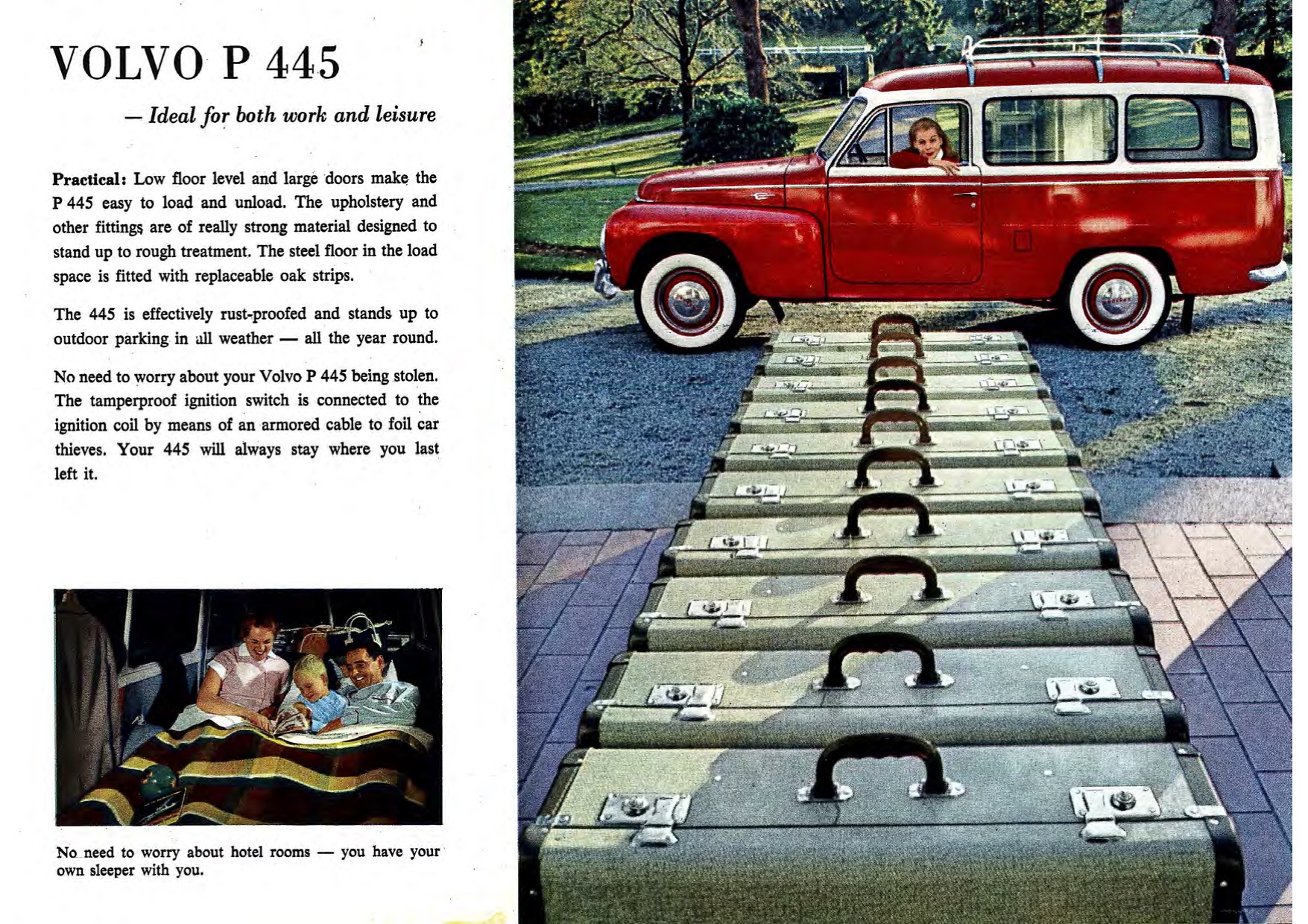 1958 Volvo P445 Brochure Page 3